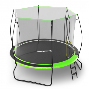 Батут UNIX Line 8 ft UFO Green - 15