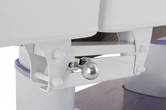 Массажный стол электричеcкий MED-MOS ММКМ-2 (КО-159Д) белый/коричневый - 16